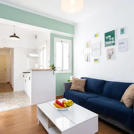 Home2book Centric & Cozy Flat Rambla Cruz Daire